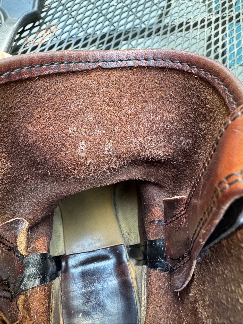 Vintage Frye engineer boots size 8 90s era Made in US - Picture 9 of 9